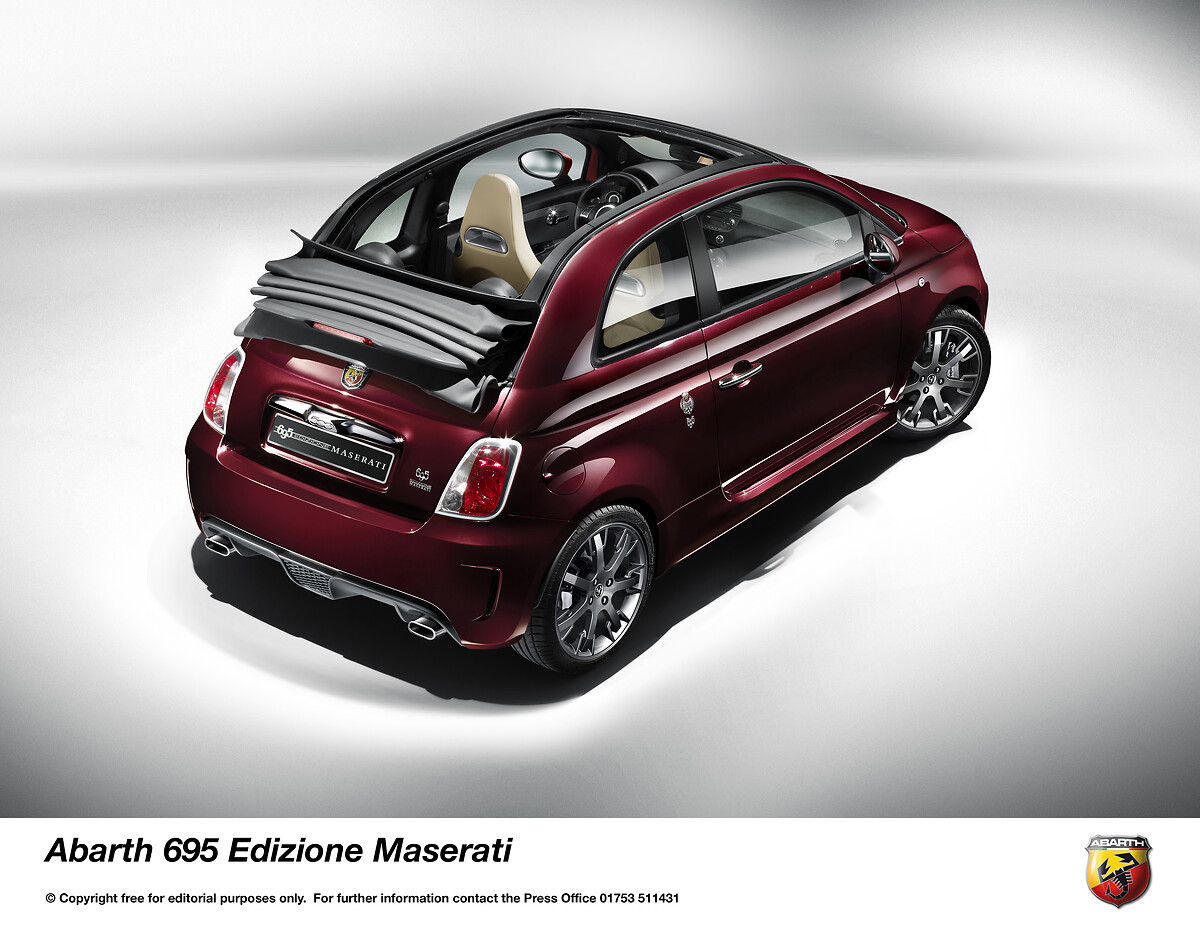 ABARTH ANNOUNCES PRICE OF NEW 695 MASERATI EDITION | Abarth