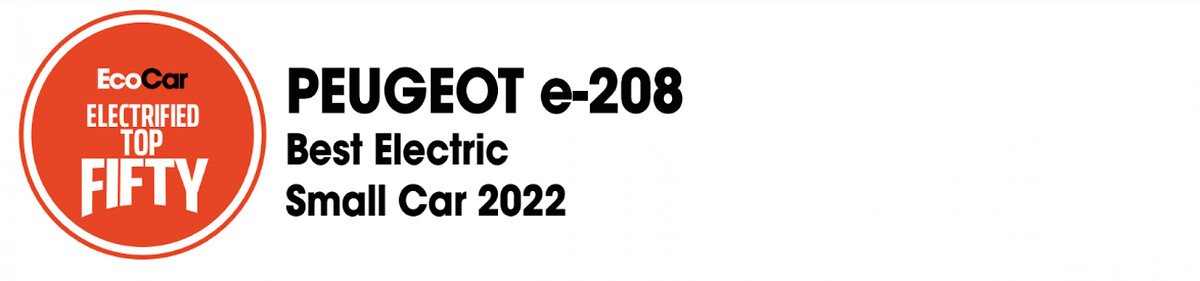 PEUGEOT ELECTRIC RANGE STARS AT ECOCAR ELECTRIFIED TOP 50 AWARDS