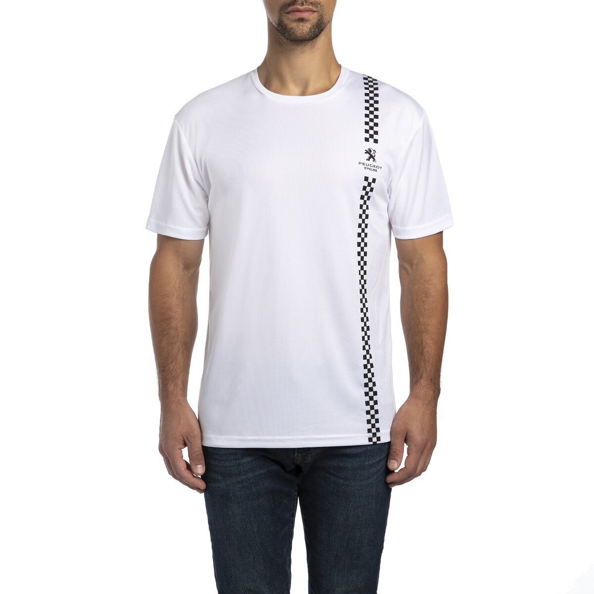 [BAUF] Check Jersey T-Shirt /追跡付 Performance Raglan Sleeve Quarter-Zip Athletic Pullover