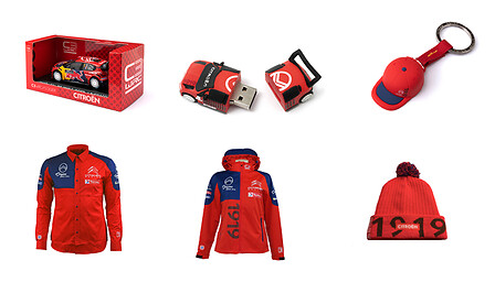 CITROEN/PEUGEOT SPORT Citroën Racing CR17 - Portachiavi red - Private Sport  Shop