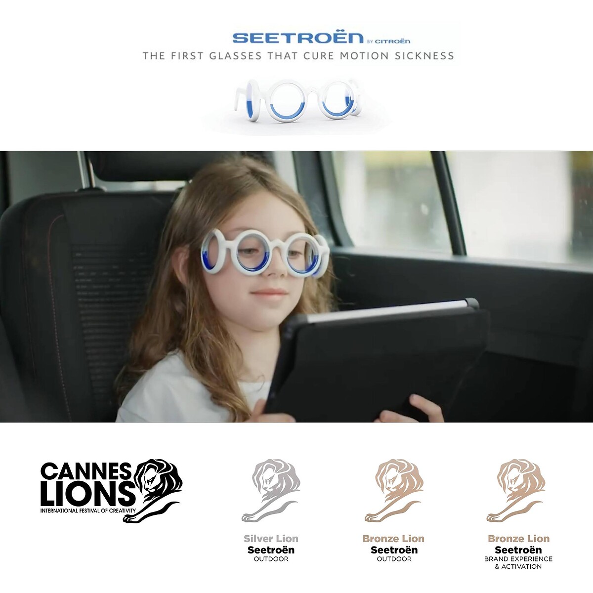 THREE REWARDS FOR THE 'SEETROËN' CAMPAIGN AT CANNES LIONS 2019, THE INTERNATIONAL  FESTIVAL OF CREATIVITY | Citroën | Stellantis