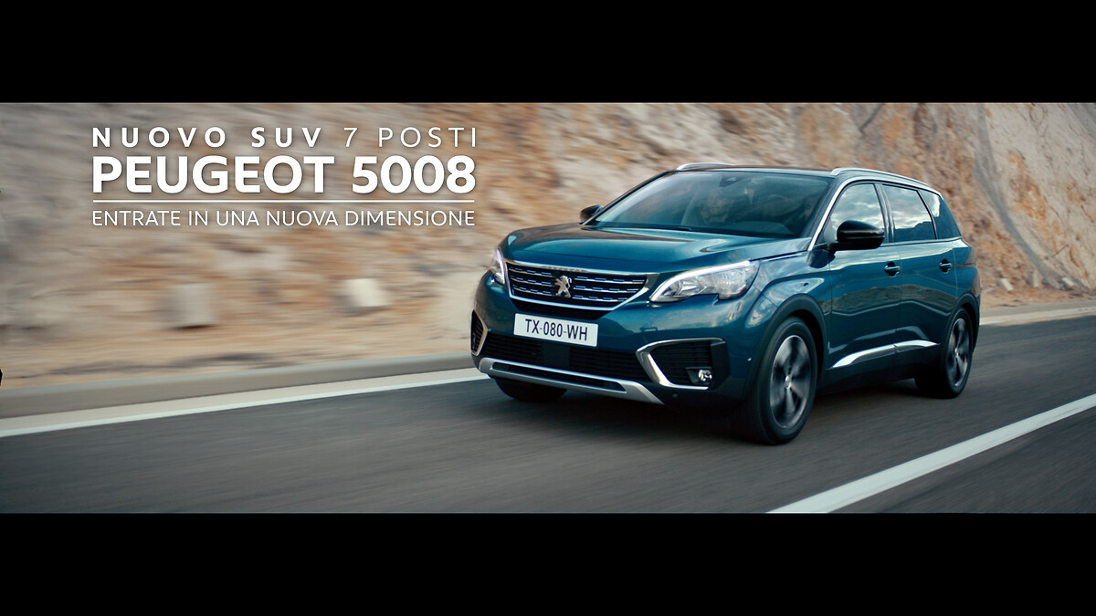 È L'ORA DI NUOVA PEUGEOT 5008, IL SUV A 7 POSTI DELLA CASA DEL