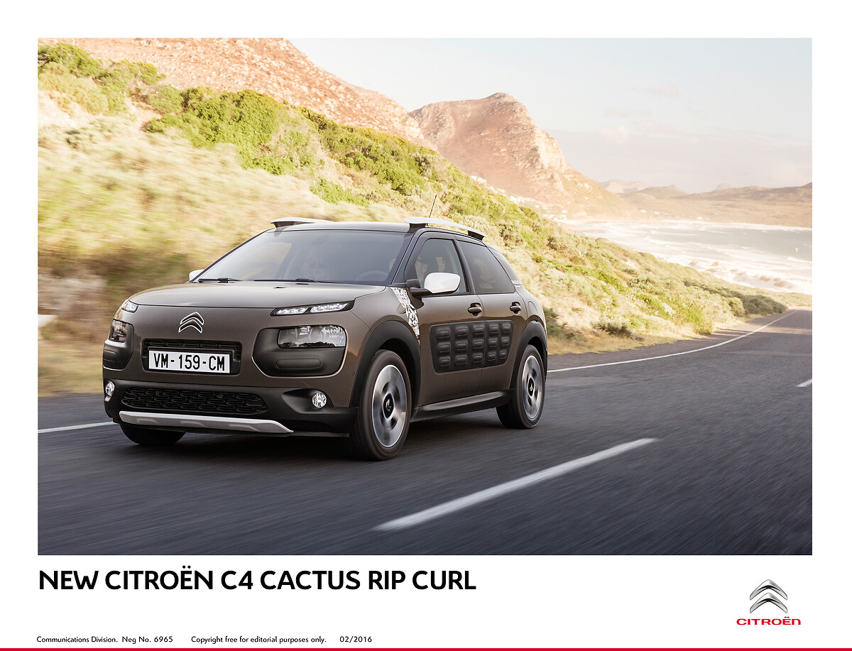 2016 GENEVA MOTOR SHOW: NEW CITRON C4 CACTUS RIP CURL | Citron |  Stellantis Media