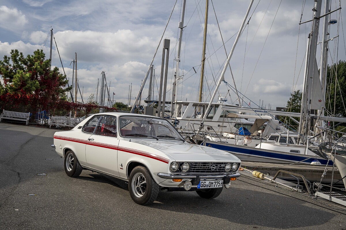 Just like 50 years ago: Opel Manta celebrates at Timmendorfer Strand, Opel