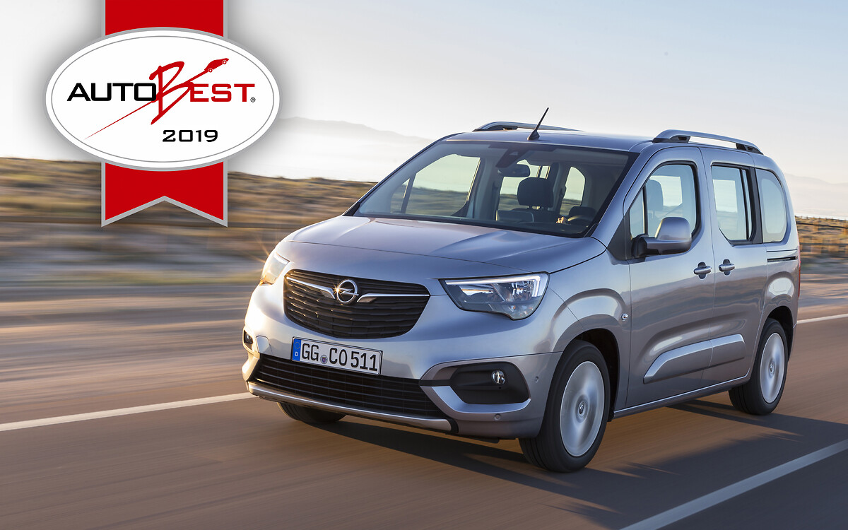 AUTOBEST: Opel Combo Life is “Best Buy Car of Europe 2019”, Opel