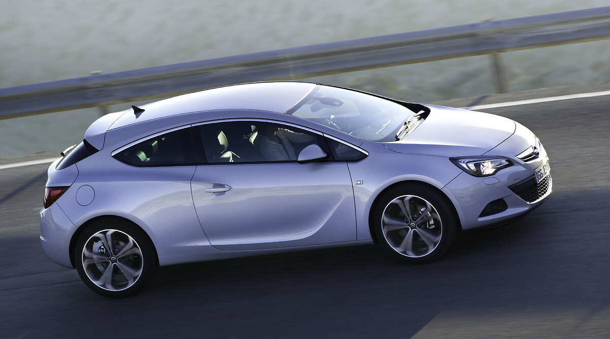 2011 Opel Astra J GTC 1.6 (180 Hp) Turbo Ecotec  Technical specs, data,  fuel consumption, Dimensions
