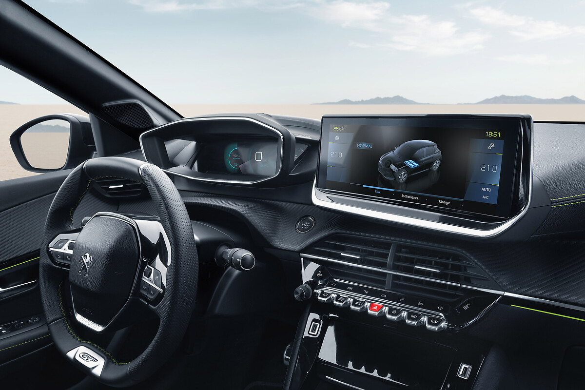 Nieuwe, 100% elektrische PEUGEOT e-208 met aandrijflijn van de e-308 5