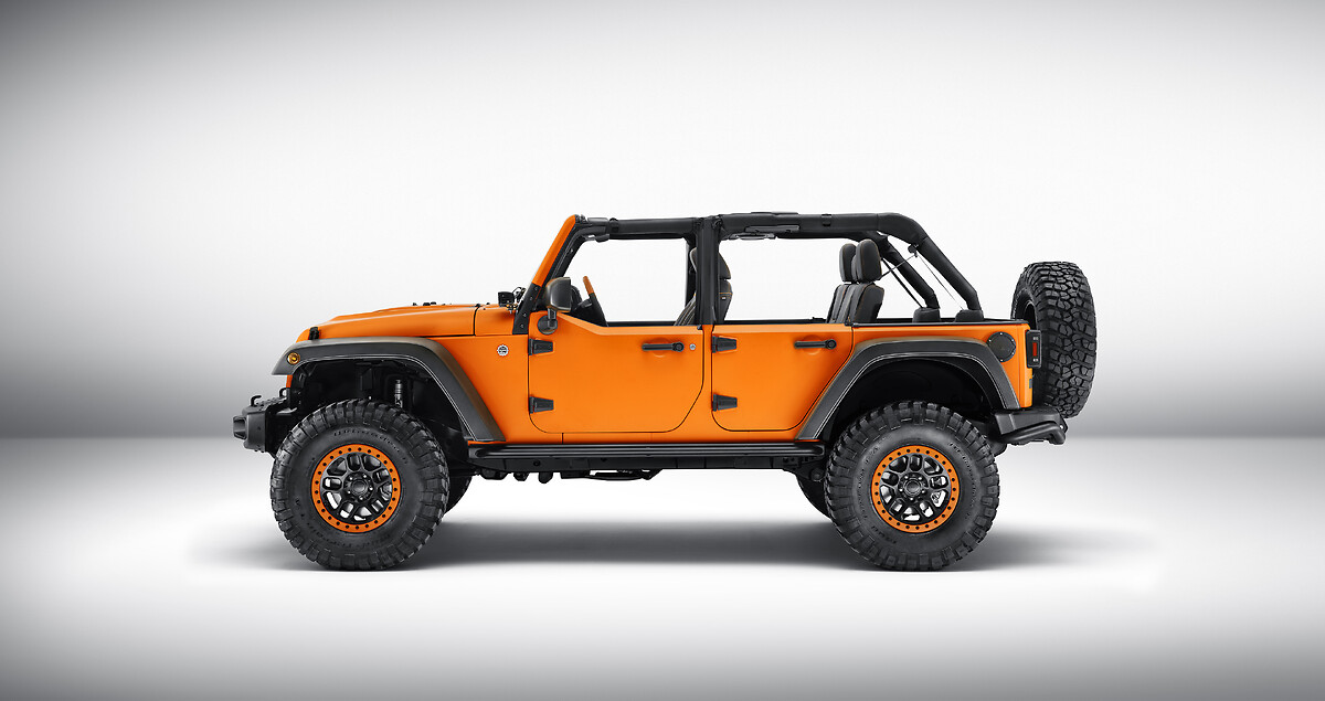 MOPAR Store Mezze porte anteriori per Jeep JK Wrangler