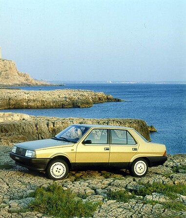 1984 Fiat Regata (138) характеристики, Расход топлива, Габариты