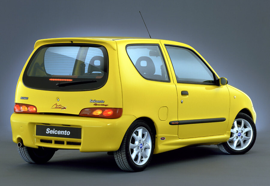 Jarama, Madrid, Spain. 07 - June: The city car Fiat 600 Seicento