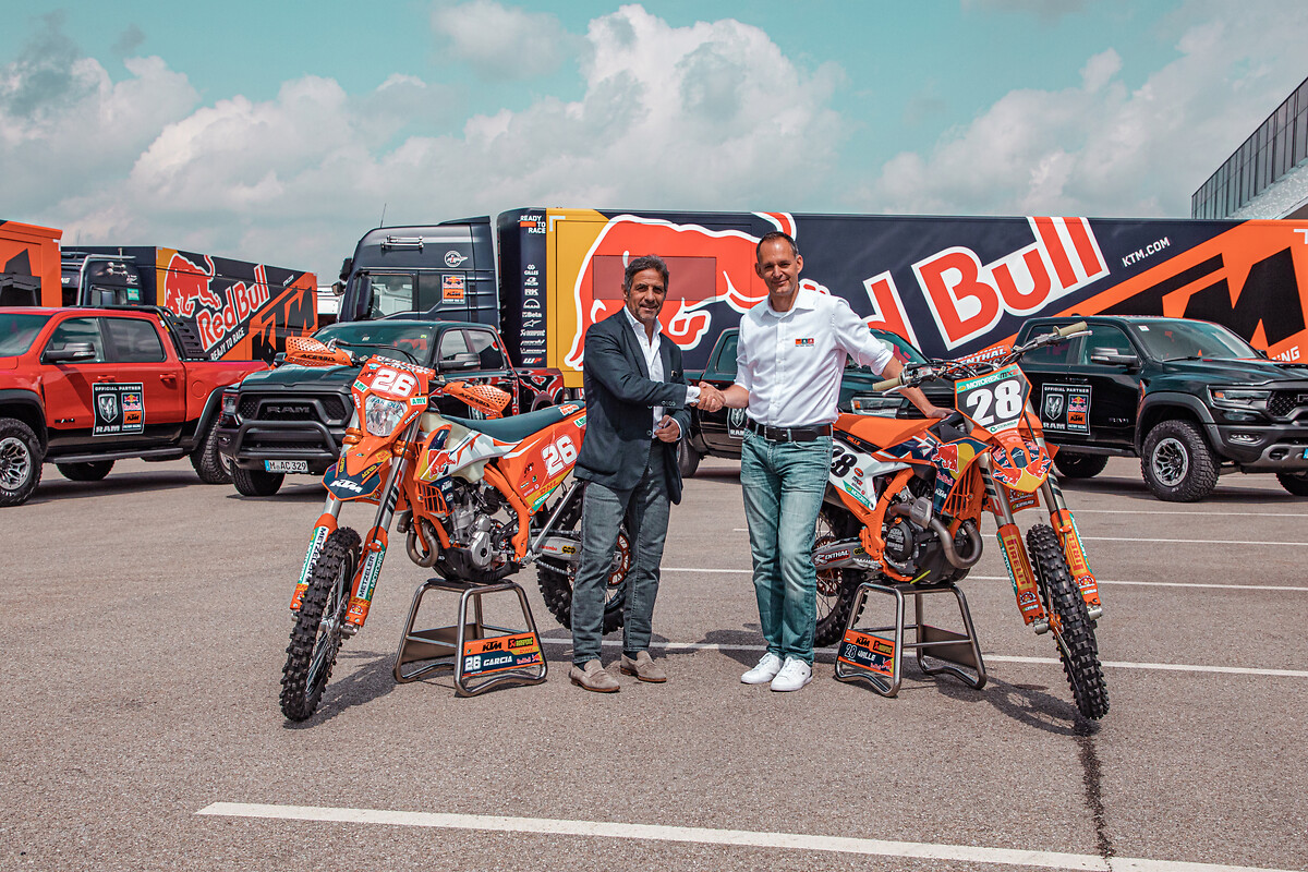 RAM stars alongside Red Bull KTM Factory Racing in the Motocross and Enduro  disciplines, RAM