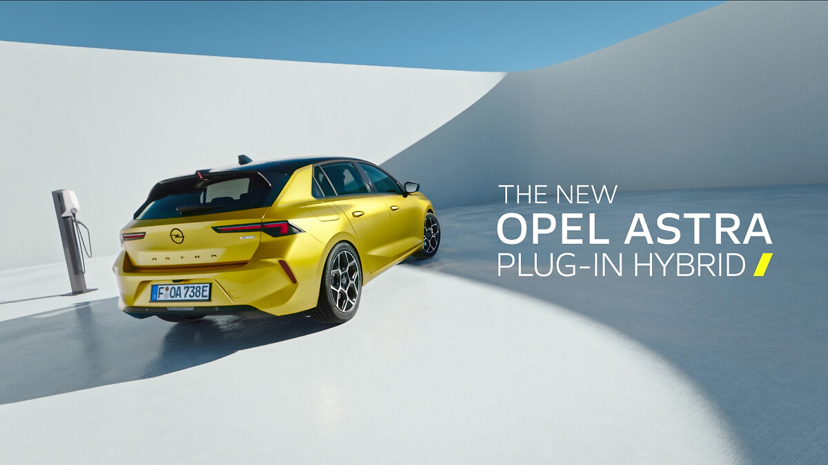 Bold, pure, to the point: “Speaks for itself. The new Opel Astra.”, Opel