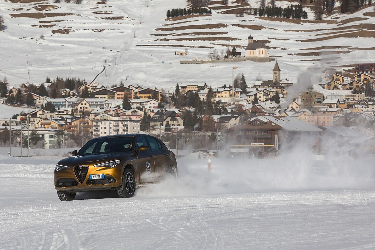 Alfa Romeo Snow Training