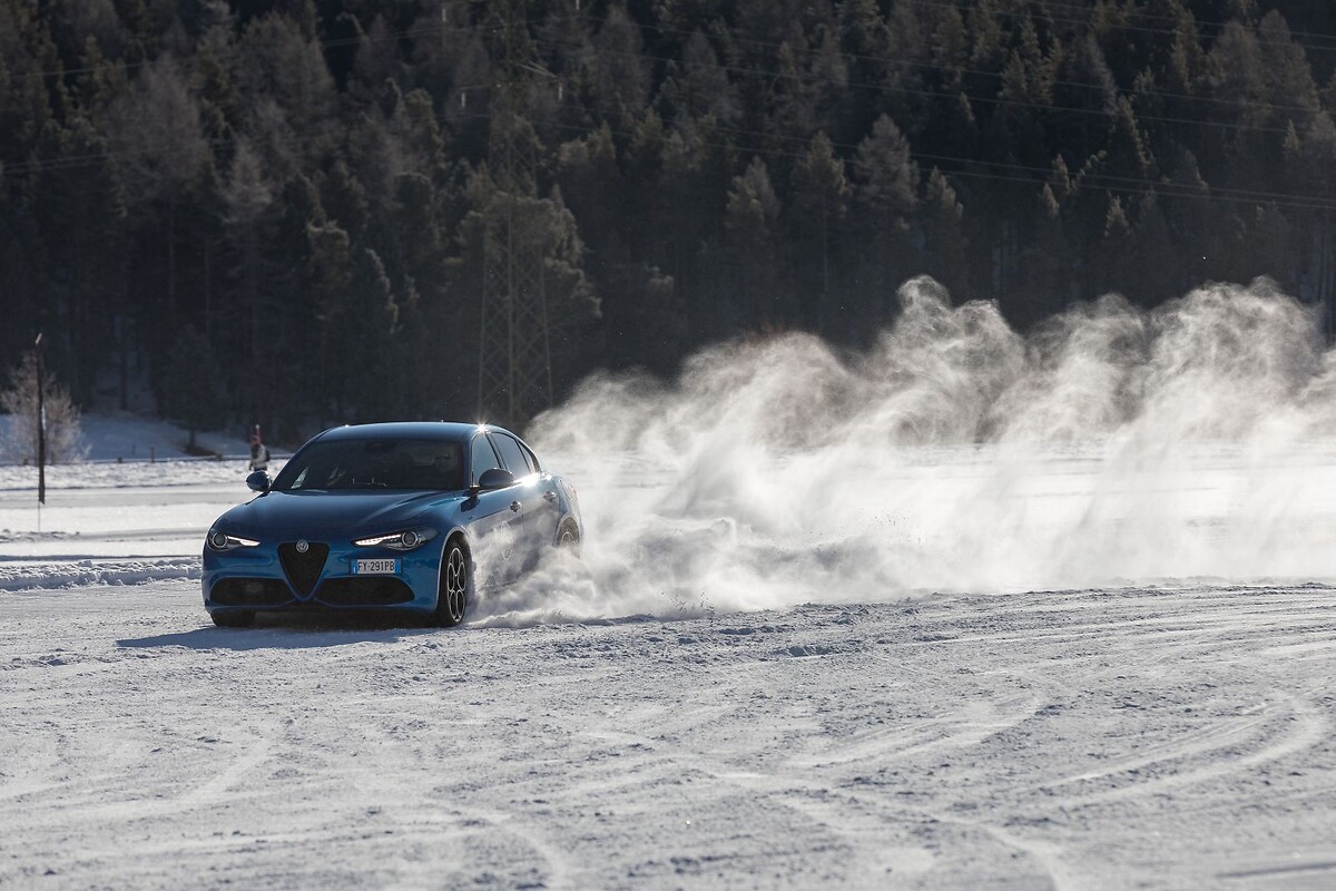 Alfa Romeo Snow Training