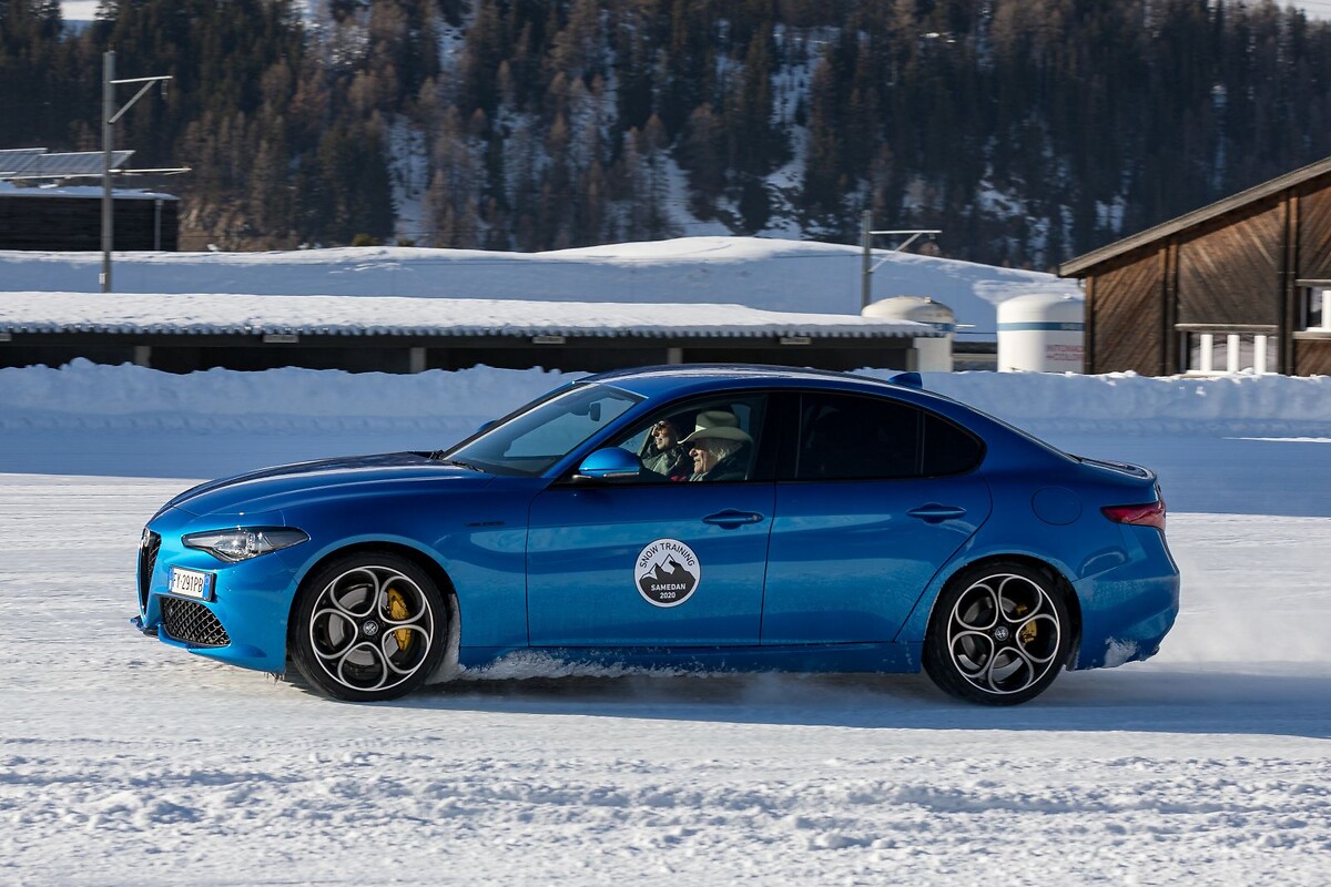 Alfa Romeo Snow Training