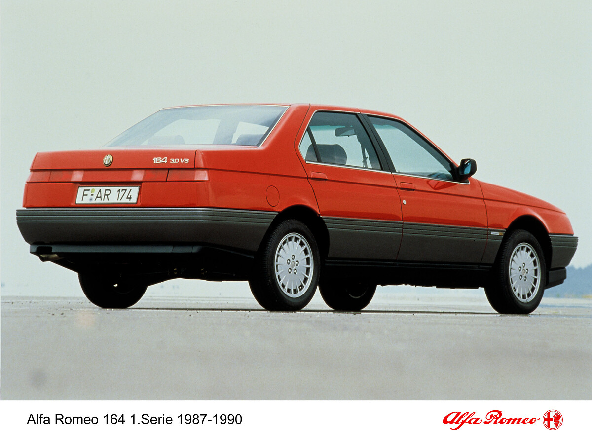 30 Jahre Alfa Romeo 164 - revolutionäres Design und zukunftsweisende  Technik, Alfa Romeo