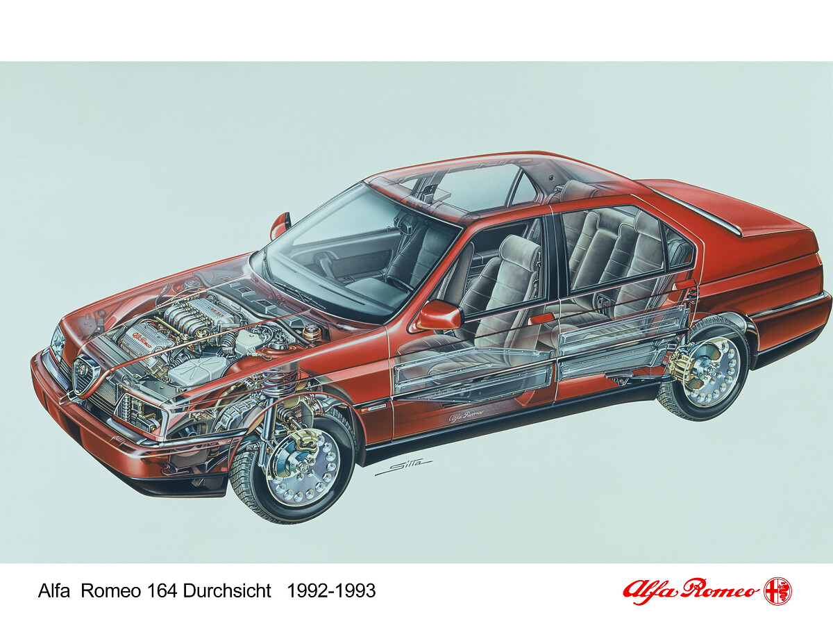 Triple9 1:18 Alfa Romeo 164 Q4 Année de construction 1994 noir T9