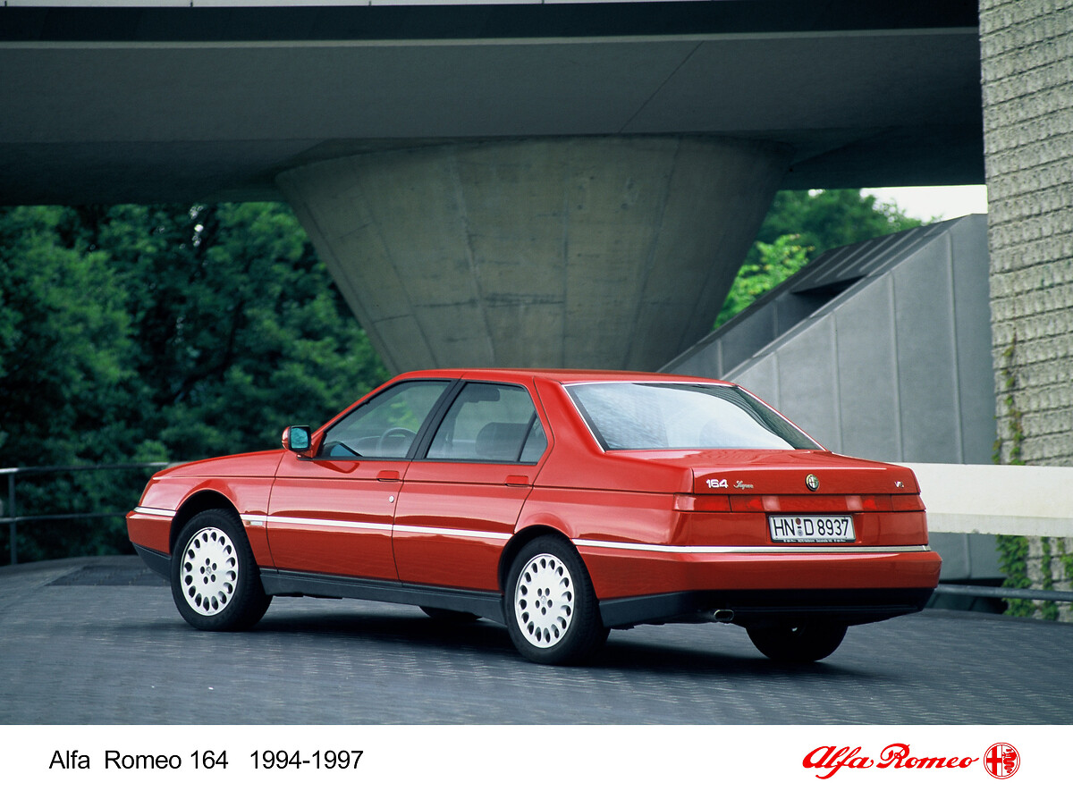 30 Jahre Alfa Romeo 164 - revolutionäres Design und zukunftsweisende  Technik, Alfa Romeo