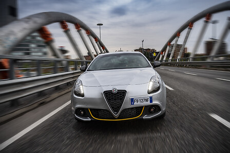 Alfa Romeo Giulietta (Type 940) at the 89th Geneva International Motor  Show. Geneva, Switzerland - March 6, 2019 Editorial Photo - Image of  international, modern: 199471961