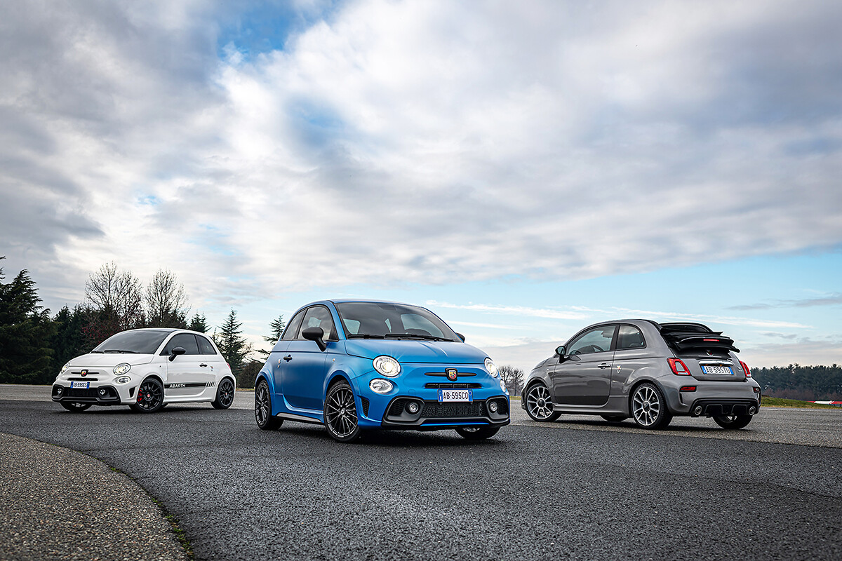 New Abarth 595 range: performance and style in the name of the