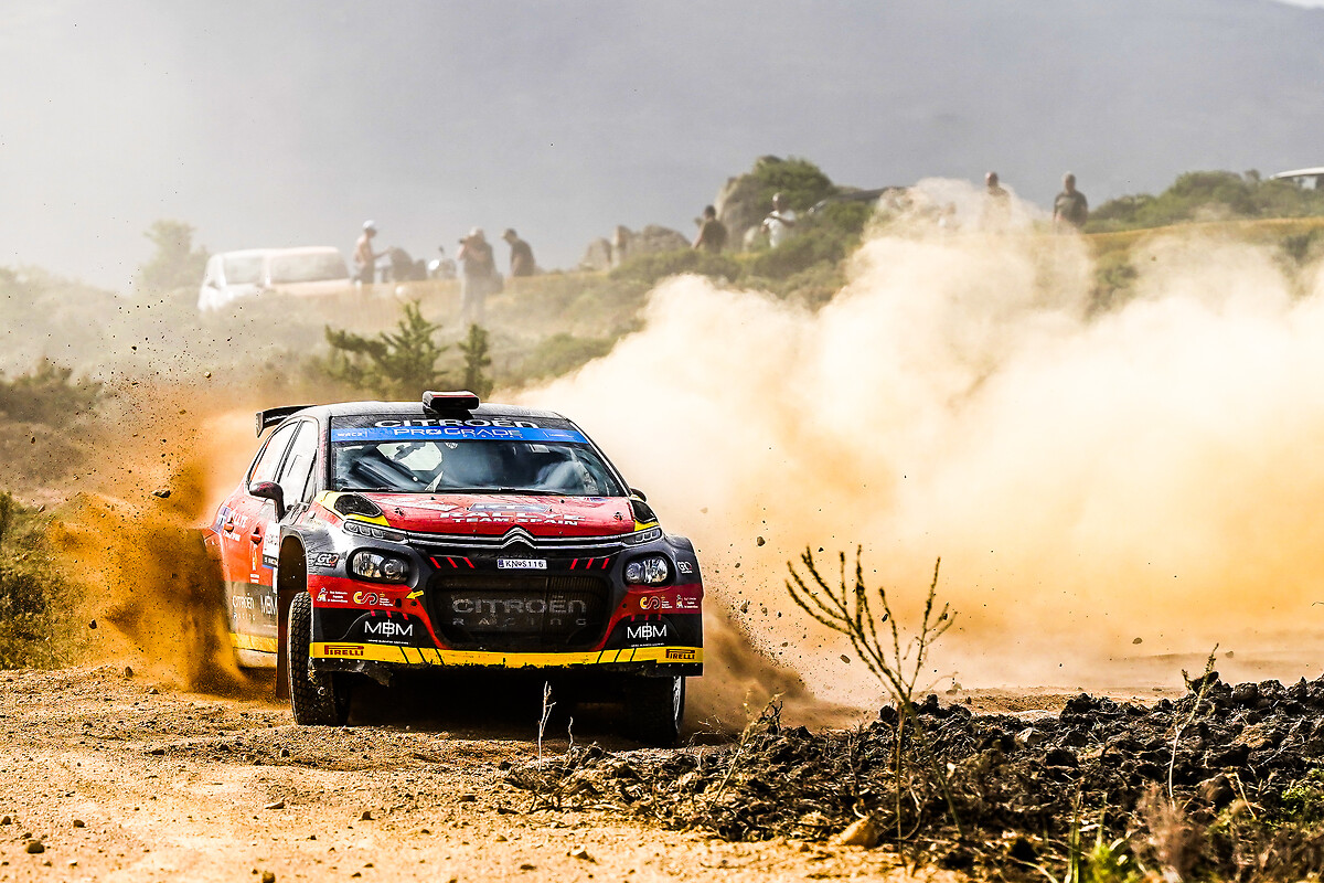 Yohan Rossel holds WRC2 lead with the Citroën C3 Rally2 | Citroën Racing |  Stellantis Media