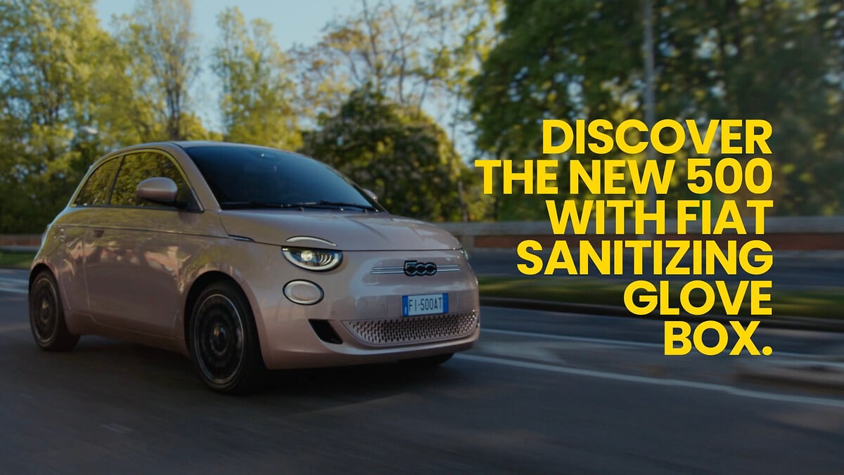 FIAT presents the Sanitizing Glove Box with two online videos