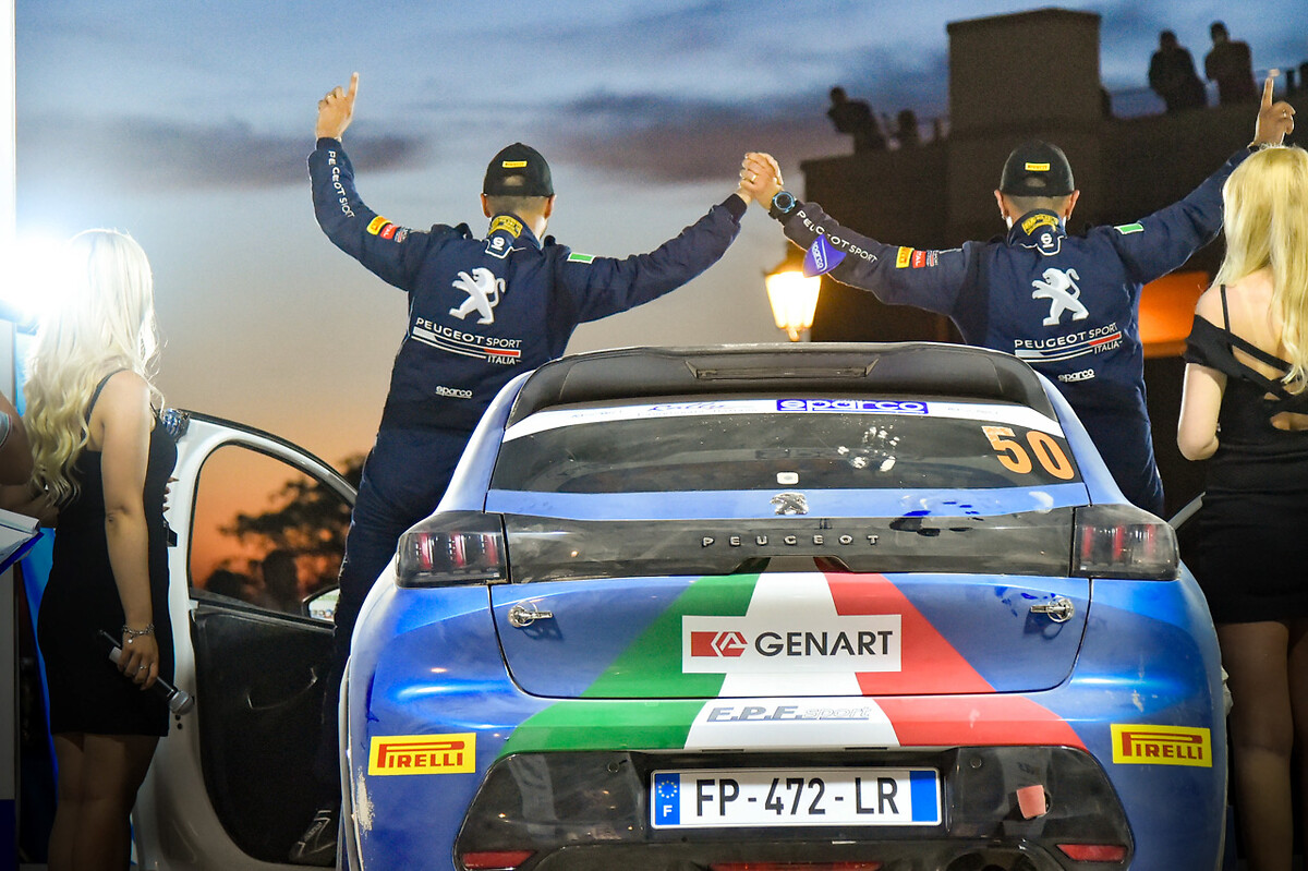 ANDREA NUCITA E LA PEUGEOT 208 RALLY4 UFFICIALE SI AGGIUDICANO IL CAMPIONATO PILOTI DEL CIR 2RM 2021 (3)