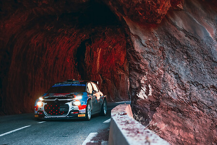 Citroën C3 Rally2 IXO 1/43 – 18e Rallye Monte Carlo 2023 – Stéphane Lefebvre