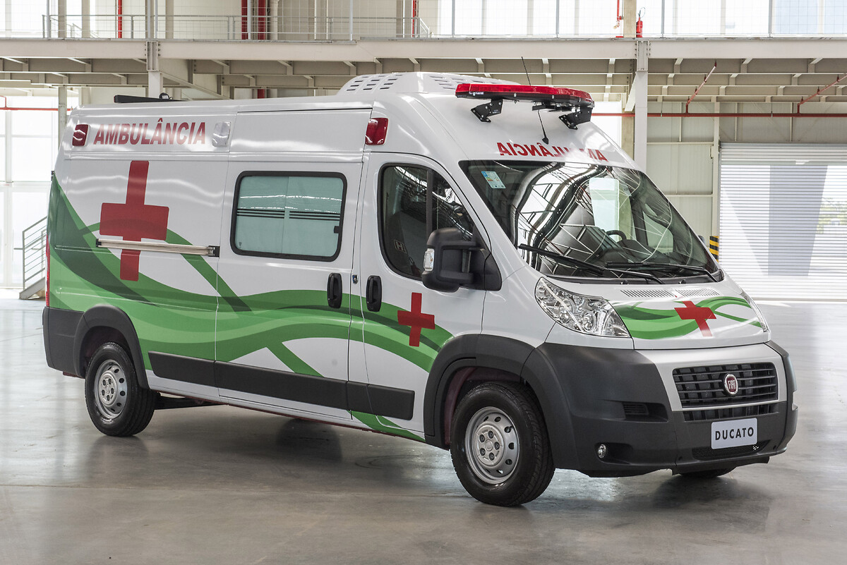 Fiat Ducato Emergency Ambulance  Ambulance, Mobile Health Care Vehicles,  Hospital Materials