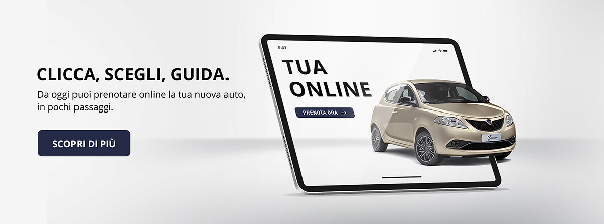 Sales go virtual on the e-Shop, Lancia