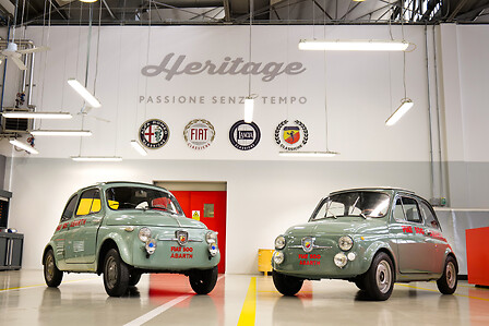 Stellantis Heritage unveils the Abarth Classiche 500 Record Monza 