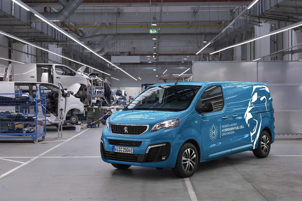 NEW PEUGEOT e-EXPERT Hydrogen, HISTORY : PRODUCTION HAS STARTED