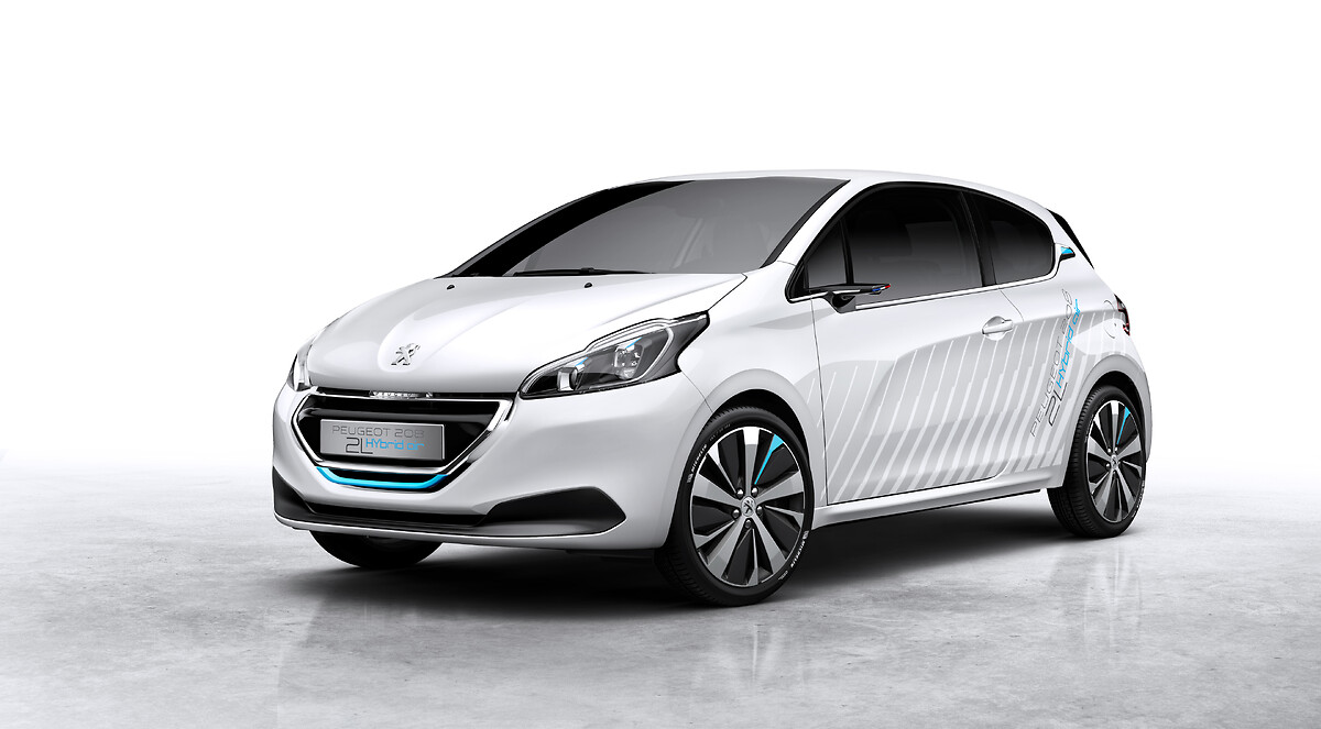 PEUGEOT technologies: introducing efficient Euro 6 engines and the 208  HYbrid Air 2L demonstrator, Peugeot