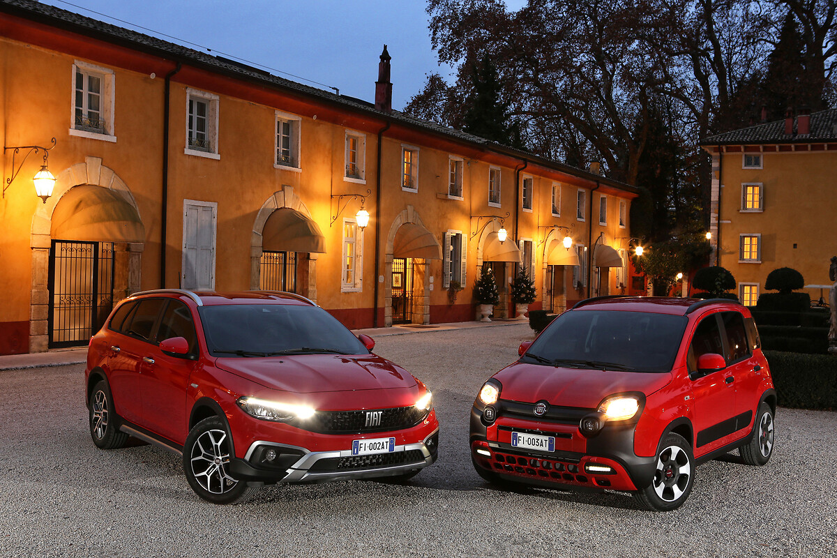 FIAT: the entire line-up is (RED), Fiat