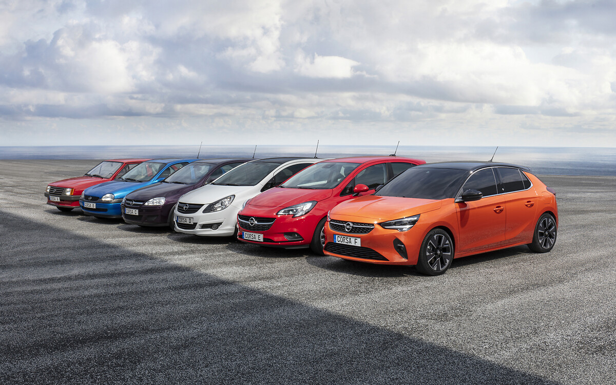 40 years of Opel Corsa: A Success Story in Six Acts