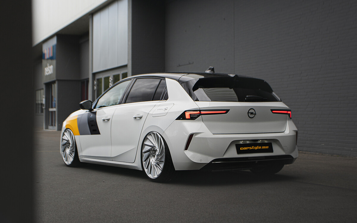 New Opel Astra Plug-in Hybrid as XS Show Car, Opel