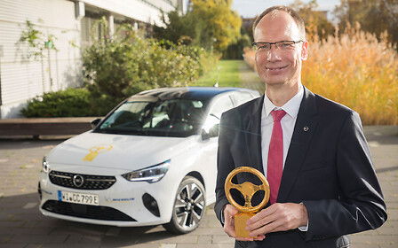 Electrifying: New Opel Corsa-e Wins “Golden Steering Wheel 2020”, Opel