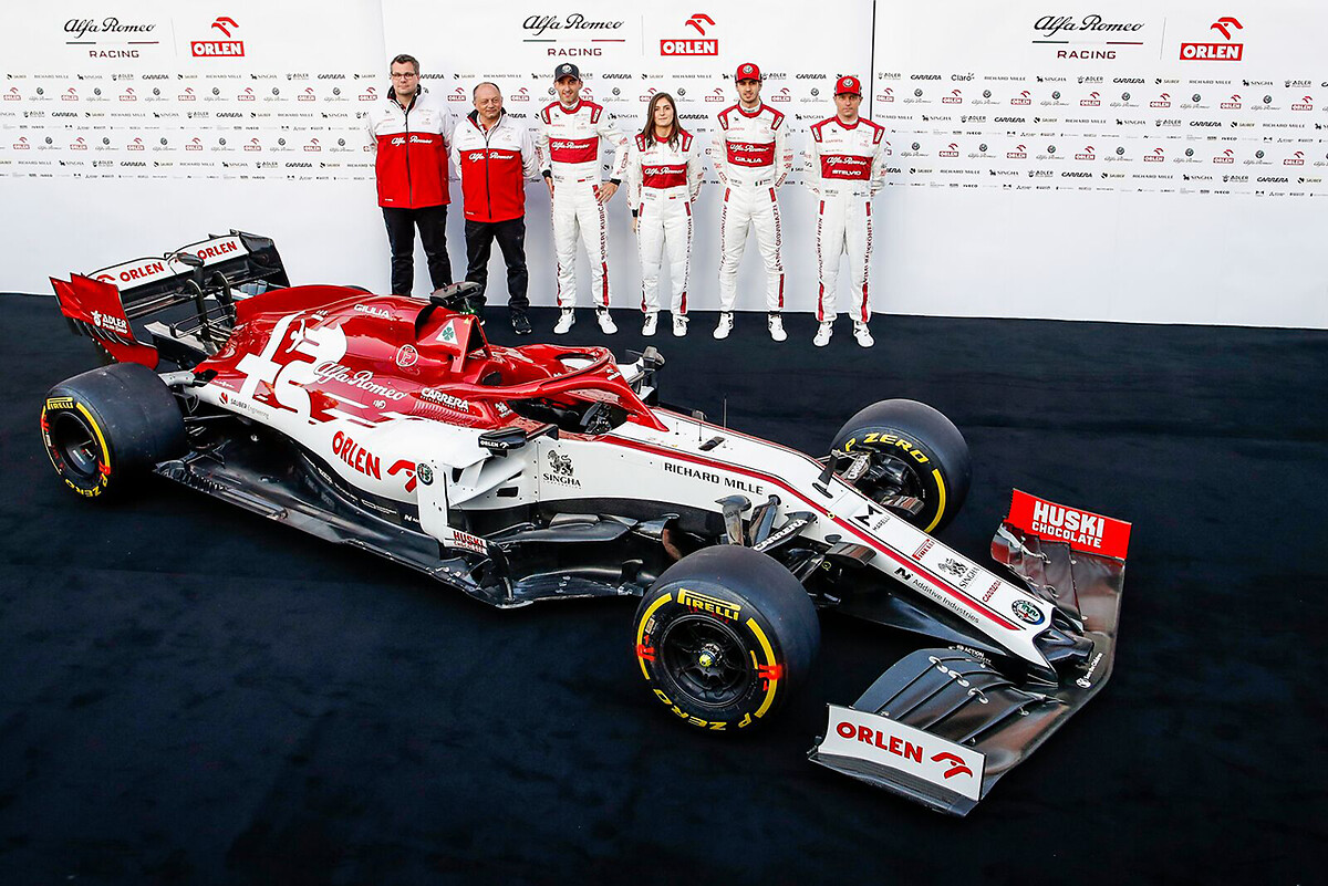 Alfa Romeo Racing ORLEN C39 unveiled in Barcelona, Alfa Romeo