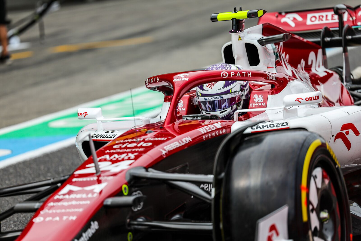 Alfa Romeo F1 Team ORLEN termina qualificação para o Grande Prémio