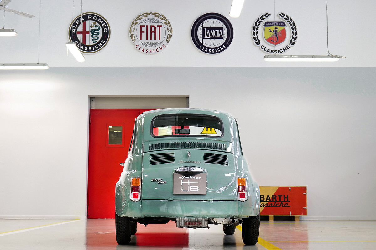 Fiat's heritage division has restomodded a 500 from the Seventies