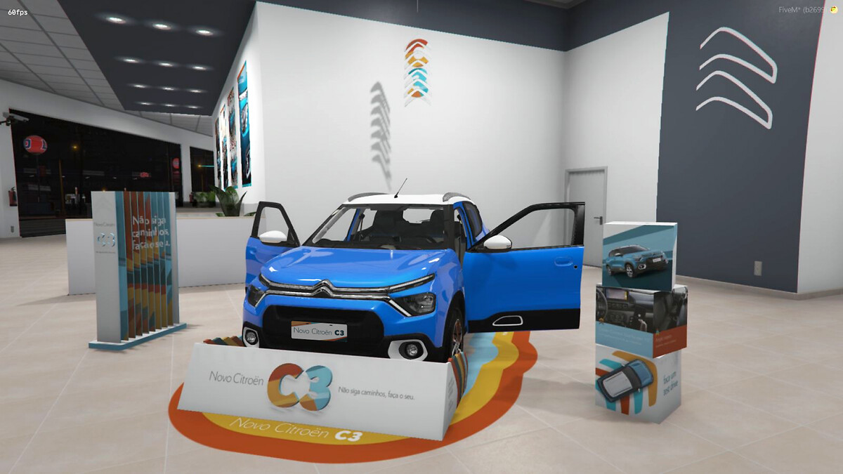 Novo Citroën C3 entra no universo digital em ação com