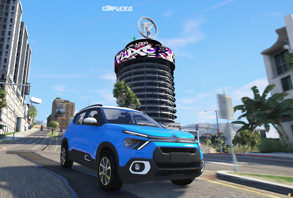 Citroën lança campanha com réplica de carro no GTA RP