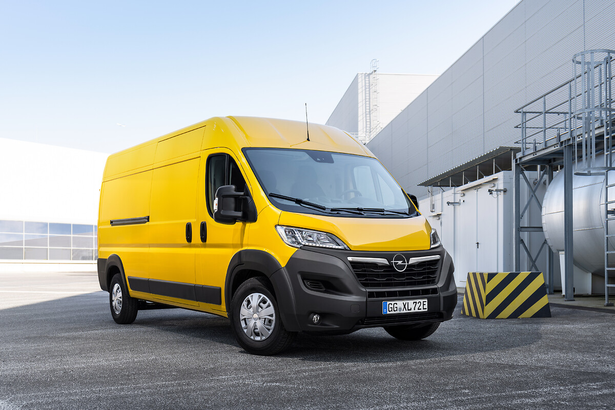 Opel launches new Movano large van based on Stellantis platform
