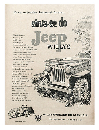 Jeep CJ-3B: os 70 anos do 'Cara de Cavalo