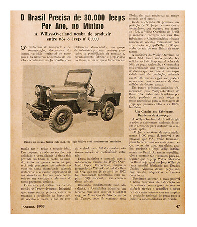 Jeep CJ-3B: os 70 anos do 'Cara de Cavalo