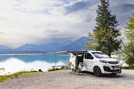 Opel Vivaro Life Sleeps Two For Extended Camping Trips