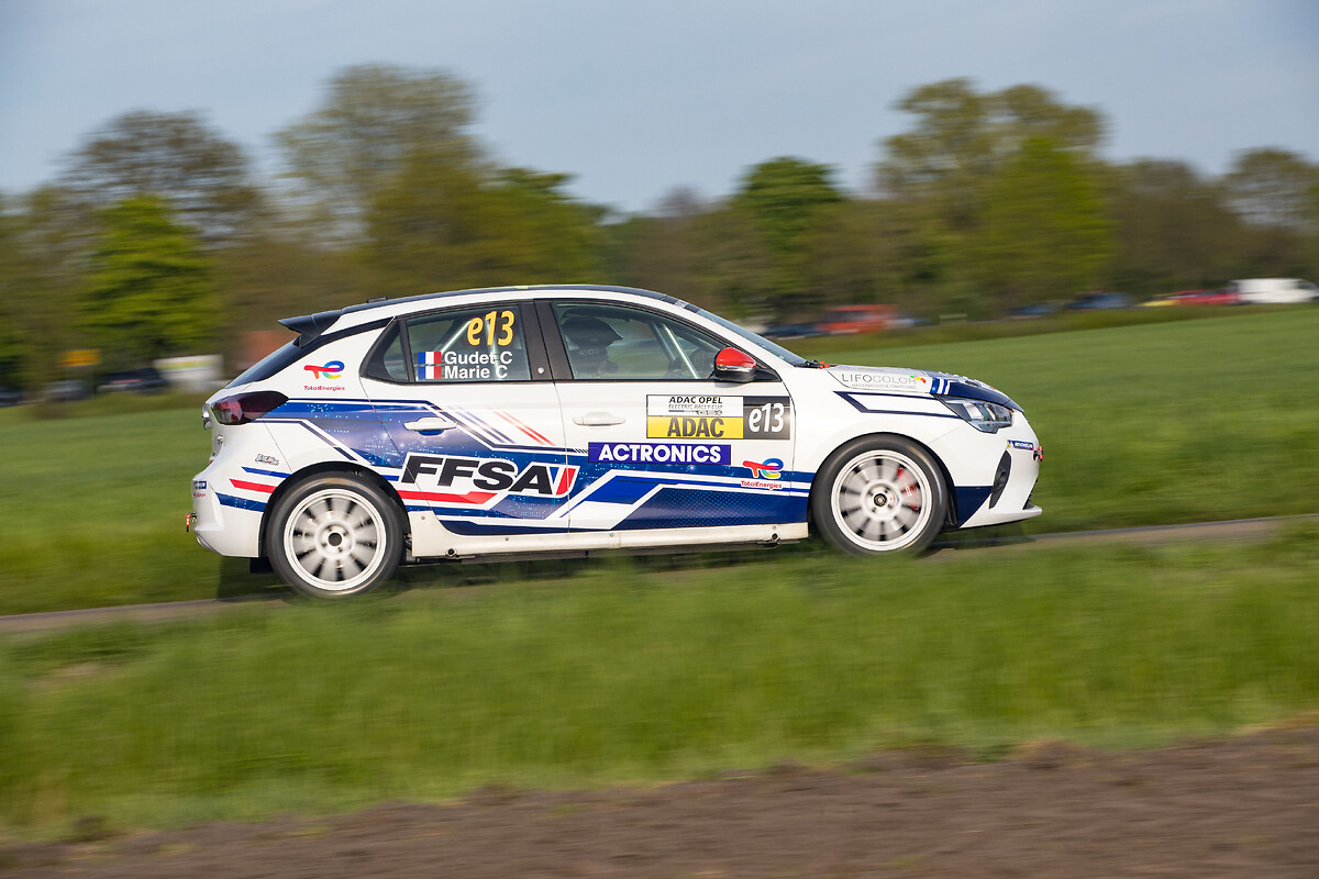 Elektrisierender Saisonstart des ADAC Opel Electric Rally Cup „powered by GSe”