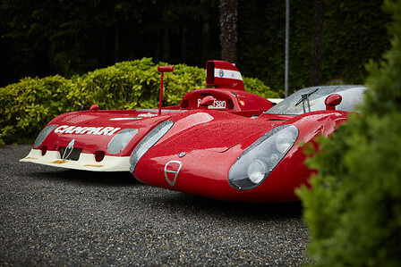 Alfa Romeo 33, a star once more, this time at the iconic “Concorso