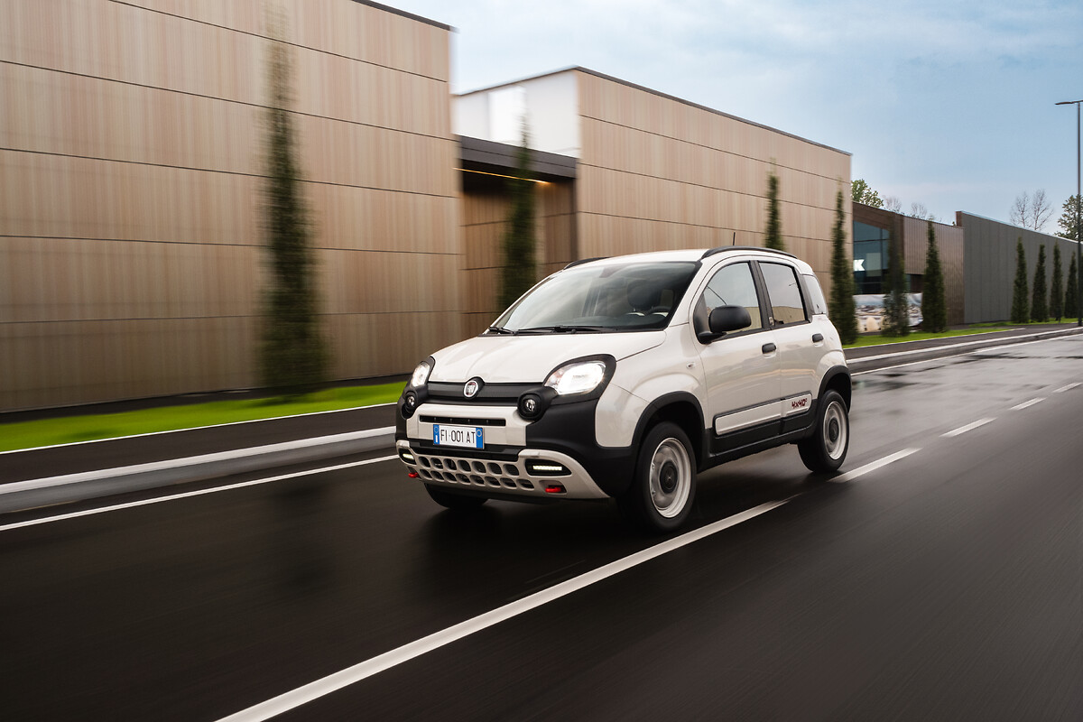 Limitiertes Sondermodell zum 40. Geburtstag des Fiat Panda mit  Allradantrieb, Fiat