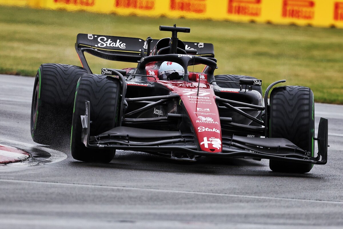 Alfa Romeo F1 Team Stake enfrentou uma sessão de qualificação